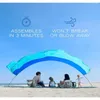 Tentes et abris World's Beach Shade L'auvent original offre 150 m².Fort.Des installations compactes et faciles à transporter en 3 minutes