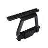 AK47 quick detachable monorail aluminum alloy bracket 20mm tactical sight CNC guide rail