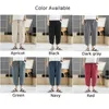 Men's Pants Men Cotton And Linen Capri Summer Thin Casual Beach Loose Shorts Harajuku Hip Hop Samurai Pant