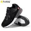 Fitville Extra szerokie buty do chodzenia dla mężczyzn Lekkie trampki dla płaskich stóp Arch Fit Fit Pain Relief bez poślizgu buty sportowe 240119