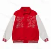 Giacca in jersey da baseball di design da uomo Giacca da baseball da donna da uomo Cappotto da ricamo con lettera Giacca da baseball di lusso streetwear