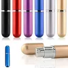 Bouteilles de stockage 5ml Portable rechargeable Mini vaporisateur parfum bouteille voyage aluminium atomiseur vide cosmétique conteneur gratuit logo personnalisé