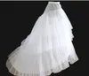 2 Crinoline 3 Layer Yarn White Petticoat for Long Tail Wedding Dress Vestido de Noiva Crinoline Rockabilly Petticoat Accessories351323806