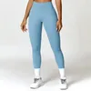 Leggings da donna Pantaloni da yoga per anca attillati ad asciugatura rapida di alta qualità Sport da corsa Fitness a vita alta