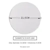 Bakeware Tools Acrylic Round Cake Discs Food-Grade Clear Wedding Plates Boards Reused Buttercream Disk For Bakery Baking Tool