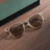 男性用のサングラス女性スタースタイルMDNS MAILLARD VINTAGE UV400 ACETATE日本のトレンディ処方眼鏡フレーム