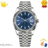 Watch Womens Mens 디자이너 시계 자동 운동 Montre 36 41mm 904L 스테인리스 스틸 글라이딩 버클 Sapphire Luminous 방수 커플 손목 시계 ES