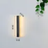 Minimaliste extérieur imperméable LED Long Strip Mall Lampe Mastion moderne Mur Murs Light Garden Villa Porch Home Decor Lights Fixture