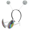 Hair Clips Alien Glasses Festival Party Funny Shape Prom Saucer Man Headdress Hoops Decor