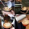 Pots à café pichet à lait en acier inoxydable pour Machine tasse à expresso tasse avec pichet de mesure Latte Art