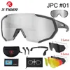 Xtiger Polarised Lens Cycling Glasses Road Bike Eyewear Pochromic Solglasögon Sport MTB Mountain Bicycle Goggles 240130