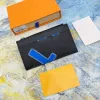 Luxe tassen Korte portefeuilles voor heren Reliëfletter Meerdere portemonnee Graffiti Letter Gekleurde lange portefeuilles Pakclip Dames clutches Luxe designer portemonnees Zak met ritssluiting