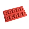 Baking Moulds 10 Even Love Mousse Cake Silicone Mold Diy French Dessert Heart-shaped Ice Cream Chocolate For Wholesale