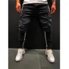 Herren Jeans Denim Taschenhose Sommer Herbst Dünn Slim Regular Fit Gerade Jeans Elastizität Dehnbar Männlich Blau Schwarz Hose 240122