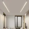 LED uzun şerit tavan ışıkları nordic modern koridor balkon yatak odası yemek oturma odası tavan lambası ev kapalı dekor ışıkları