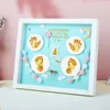 DIY Po Frameborn Baby Footprint Handprint Ink Pad Kit Одноразовое масло для печати Pet Cat и Dog Отпечаток лапы ребенка 240125