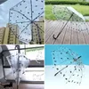 Umbrellas Folding Umbrella Household Durable Gadgets Rain Gear Transparent Enlarged And Thickened Small Plastic