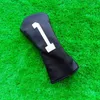 Golf Club 135U Houten Headcovers Driver Fairway Woods Cover PU Lederen Headcovers Set Protector Groot nummer 240202