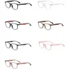 Sonnenbrillenrahmen OEYEYEO TR90 Anti Blue Light Brillen Herren Retro Einfache Mode Brillengestell Damen Klar Bequeme Myopie Brillen