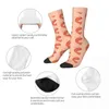 Calzini da uomo Crazy Cute Shrimply The Sock Skateboard da donna Primavera Estate Autunno Inverno