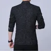 vestito autunno e inverno business casual moda velluto piccola gioventù Zhongshan qualità colletto alla coreana giacca da uomo 240124