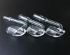 Dabworthy tickestyle all clear quartz banger 4mm tjocklek klubb banger domeless kvarts nagel 10mm145mm188mm man