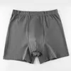 Sous-vêtements 100% coton grande taille sous-vêtements d'âge moyen et âgés hommes Boxer slips shorts respirant YQ240214