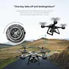 Drones Nouveau professionnel JC801 UAV 4k HD caméra grand Angle WiFi Fpv RC aérien quadrirotor hélicoptère gratuit jouet pour enfants cadeau YQ240213