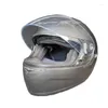 Caschi da moto Casco modello in fibra di carbonio Donna Moto Personalità Moto integrale Motocross Capacete Casque