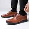 Elbise ayakkabıları erkek ayakkabı trend deri yumuşak taban rahat chaussures pour hommes zapatos de vestir hombre elegante