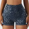 Active Shorts Leopard Print Yoga Women Gym Leggings Quick-Dry Sports Tights Fitness Short Pants High Waist Run Workout Legging