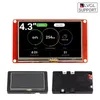 4.3 بوصة 480x272 دقة شاشة اللمس HMI TFT-LCD وحدة عرض ذكية مع 16 درس التعلم لأردوينو/ LVGL