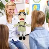 Game Jeffy Hand Puppet Plush Dolls Coby Chef Prince Joseph Junior Finger Muppet Plushie Toy Soft Figurine Sleeping Gift For Kids 240127