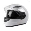 Motorcykelhjälmar Kolfibermönster Hjälm Kvinnor Moto Personlighet Full ansikte Motorcykel Motocross Capace Casque