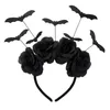 Haarschmuck Halloween Fledermaus Stirnband Kinder verkleiden Kopfbedeckung Haarband Hexe Kostüm Zubehör Requisiten Happy Helloween Party