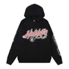 Entwerfen Sie lässige Modekleidung, Hellstar-Klassiker, trendige Hellstar Records Kirin Arm Flame bedruckter Loop-Hoodie für Männer und Frauen