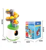 Portable Table Table Tennis Ball Pitcher نسخة مزدوجة مزود الطاقة Ping Ping Bong Ball Robot Machine للمدربين 240202