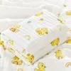 Decken Baby Badetuch Tuch Kinder Bademantel Kind Decke Wrap Für Geborene Säuglingskleinkind Jungen Mädchen Gaze Baumwolle 110 110 cm