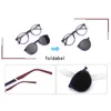 Ceofy Women Eyeglasses Frame Optical Myopia Round Sunglasses Prescription Men Glasses With Sun Clip on Magnetic C8014 240131