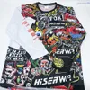 4g9u T-shirts pour hommes T-shirts de course hors route pour enfants Batfox Downhill Jersey VTT Vélo Enfants Motocross DH Mx Vêtements de motocross pour enfants
