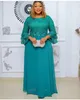 Plus Size Afrikaanse Party Jurken voor Vrouwen Mode Dashiki Ankara Kant Bruidsjurken Elegante Turkije Moslim Maxi Jurk 240130