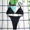 Designer 2024 Sexy Indie Zweiteiliger Badeanzug Sommer Strand Damen Sexy Strandbikini Luxus Damen Briefdruck Badeanzug