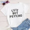 T-shirt da donna Cane Gatto e cavallo T-shirt nere Top Hop Divertente camicia a vita bassa Donna Streetwear Vintage Kawaii Tshirt Cool