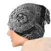 Bérets Viking Life Of Tree Yggdrasil Thin Skullies Bonnets Casquettes Argent Foncé Chapeau Sport Bonnet Chapeaux Pour Hommes Femmes