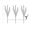 Strings 3x Led Branch Light Vase Filler Willow Tree Artificial Little Twig Power Brown USB 20 For Home Romantic Decor Night