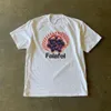 Y2Kファッションストリートレトロなキッチンシャベルパターン印刷されたTシャツラウンドネックかわいいエクストラ大きなゴシックTシャツの女性服240129