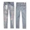 Jeans pour hommes Jeans violets Hommes Designer Antiaging Slim Fit Jeans décontractés Pu2023900 Taille 30-32-34-36