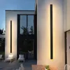 Vattentät utomhusvägglampa LED Lång vägglampa IP65 Aluminium Light Garden Villa Porch Sconce Light 110V 220V SCONCE LUMINAIRE