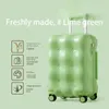 Koffer 2024 Hochwertiges Trolley-Gepäck für Studenten, 24-Zoll-Koffer mit großem Fassungsvermögen, 20-Zoll-Kabinenkoffer, Universalrad-Kombinationsschloss