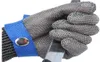 Rękawiczki całej pracy wycięte odporne na starcie odporne na starcie ze stali nierdzewnej siatka siatki Butcher Wysoka wydajność Protect Safe8999218